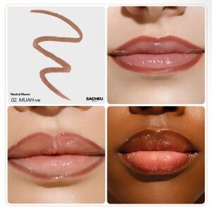 Sacheu LIP LINER STAY-N® Peel-Off Lip Liner Stain in MUAH-VE